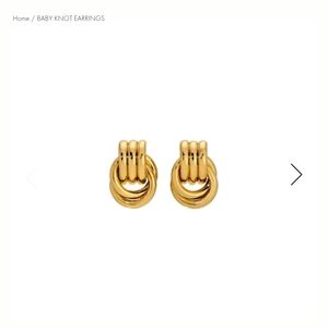 Heaven Mayhem Baby Knot Earrings-Brand New Never Worn